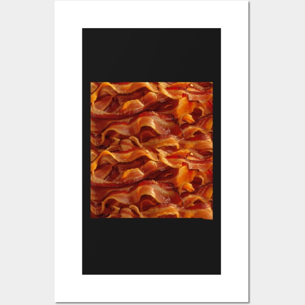 Bacon Strips Wall Art by SusanaDesigns